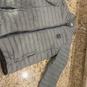 Roots Charcoal Quilted Jacket